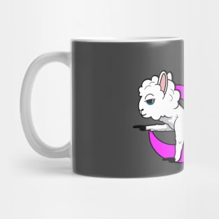 Llama Yoga cute Alpaka Mug